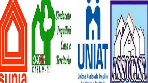 SUNIA – SICET- UNIAT – ASSOCASA: ATTIVO UNITARIO DELLE ORGANIZZAZIONI DEGLI INQUILINI