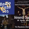 Eboli: domani processione del venerdì Santo con diretta di Radio Città 105